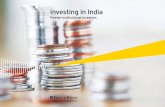 PDF Investing in India – EY – United States - Ernst & YoungFILE/EY... · Investing in India Foreign ... (SEBI), established as a statutory body in 1992, regulates the Indian ...