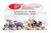 Corporate Team Handbook · PDF fileCorporate Team Handbook Page 1 Features of the Games The Games has been founded to encourage companies to support their employees’ pursuit of fitness