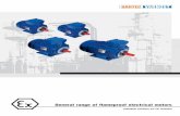 General range of flameproof electrical motors - BARTEC · PDF fileGeneral range of flameproof electrical motors Individual solutions are our standard. The plant itself came into being