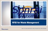RFID for Waste Management - SWANA · PDF fileSlide 3 RFID IS More accurate ... Work Order Management Dispatch Operations ... Mobile RFID for Waste Management Hand Held Barcode RFID