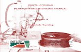 SOUTH AFRICAN PAVEMENT ENGINEERING MANUAL Chapter …-Appendices-2nd-edition... · SOUTH AFRICAN PAVEMENT ENGINEERING MANUAL Chapter 3 Materials Testing AN INITIATIVE OF THE SOUTH
