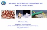 Advanced Technologies in Electroplating and Effluent ... Ramesh babu CECRI.pdf · Advanced Technologies in Electroplating and . Effluent Treatment Plant. ... coating or plating ...