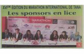 · PDF filehouse Cooper, Socolait, Soredim, Vivo Energy... Au niveau institu- tionnel, les organisateurs du XVIème Marathon International de LE CiTOYEN SPORT
