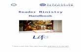Reader Ministry -   Web viewof a new semi-clerical order in the Church of England, to be ... arrangements for their payment should be clearly ... to read the Word of God, to