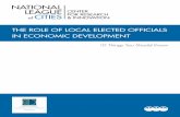 The Role of local elecTed officials in economic · PDF filenational league of cities | center for Research and innovation The Role of Local Elected Officials in Economic Development:
