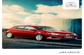AURIS - Toyota South · PDF fileauris model shown* auris x r ( *model shown international vehicle, sa specification may differ ) life is full of decisions - looks or value? safety