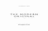 THE MODERN ORIGINAL - Fredericia · PDF fileMANIFESTO 05. Thomas Graversen, ... J39 Chair — Model 3239 — Soap treated oak / natural paper cord. ... Presented in 2013 after nearly