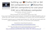 Setting up Firefox (32 or 64 bit computers) or Waterfox ...militarycac.com/files/Tech_Note_Firefox_CAC_Authentication.pdf · Setting up Firefox (32 or 64 bit computers) or Waterfox