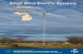 Small Wind Electric Systems: A Michigan Consumer's Guide · PDF fileSmall Wind Electric Systems 5 4 Small Wind Electric Systems This 1-kW Whisper turbine provides direct AC power for