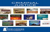 CRIMINAL JUSTICE - Jones & Bartlett · PDF fileAs the editor for Jones & Bartlett’s Criminal Justice titles, ... you have an idea for a book or would like to be ... An Introduction