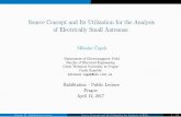Source Concept and Its Utilization for the Analysis of ... · PDF fileSource Concept and Its Utilization for the Analysis of Electrically Small Antennas Miloslav Capek Department of