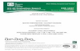 Evaluation Report ESR 1227 - ICC Evaluation · PDF fileICC-ES Evaluation Report ESR-1227 ... NUCOR CORPORATION—VULCRAFT DIVISION ... guide in lieu of rational analysis of the anticipated