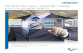 Inductive Proximity Sensors - Omron · PDF filesensing face types E2A new module assembly concept ... This trusted reliability makes our inductive proximity sensors one of the world’s