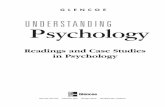 Readings and Case Studies in Psychology - · PDF fileReadings and Case Studies ... Readings and Case Studiesserve as a supplement to material in the textbook ... Case Study 8: Perfect