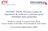 ISO/IEC 29110: Normas y guías de ingeniería de software y ...profs.etsmtl.ca/claporte/Publications/Publications/Cuba_ISO_29110.pdf · ISO/IEC 29110: Normas y guías de ... implementar