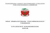 HSC INDUSTRIAL TECHNOLOGY TIMBER STUDENT · PDF fileMajor Project (HSC) (60%) Students learn to refine and extend their project management skills in the following areas, largely through