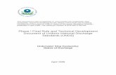 Phase I Final Rule and Technical Development Document · PDF filePhase I Final Rule and Technical Development Document of ... dry habitat and wet welding. An underwater ... Waterborne