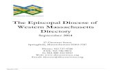 The Episcopal Diocese of Western Massachusetts Directory · PDF fileThe Episcopal Diocese of Western Massachusetts Directory ... September 2014 The Episcopal Diocese of Western Massachusetts