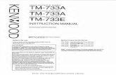 From The N3UJJ.COM Document Libraryn3ujj.com/manuals/TM-733A Instruction_manual.pdf · z tm-733a f 44/ 30 mhz fm dual band er 144 ... instruction manual kenwood corporation i!lprin