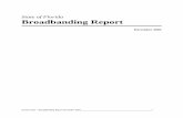 State of Florida Broadbanding  · PDF fileService First – Broadbanding Report December 2001_____ 1 State of Florida Broadbanding Report