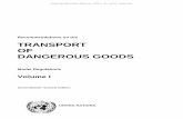 Recommendations on the TRANSPORT OF · PDF file- 1 - RECOMMENDATIONS ON THE TRANSPORT OF DANGEROUS GOODS NATURE, PURPOSE AND SIGNIFICANCE OF THE RECOMMENDATIONS 1. These Recommendations