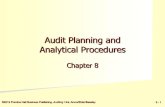 Audit Planning and Analytical Procedures · PDF file©2012 Prentice Hall Business Publishing, Auditing 14/e, 8 Arens/Elder/Beasley - 1 Audit Planning and Analytical Procedures Chapter
