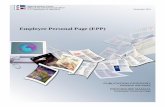 Employee Personal Page ( EPP ) - Farm Service Agency · PDF fileEmployee Personal Page (EPP) PUBLICATION CATEGORY Research and Inquiry PROCEDURE MANUAL Employee Personal Page . ...