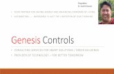 Genesis Controlsgenesiscontrols.co.in/wp-content/uploads/2015/11/Profile.pdf · Siemens –S5 (90U, 95U, 100U), S7 (212, 214, 314), Logo ... Ind-Swift Laboratories Ltd ... Installation