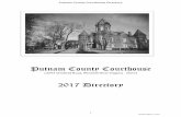 Putnam County Courthouse Directoryputnamcountygov.com/docs/2017directory.pdf · Shelly Garrison 3142StaffShelly.Garrison@courtswv.gov ... Marcia Fewell 1227Sr. ... Putnam County Courthouse