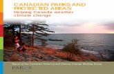 CANADIAN PARKS AND PROTECTED AREAS Climate Change Report FINAL engLR… · CANADIAN PARKS AND PROTECTED AREAS: Helping Canada weather climate change Report of the Canadian Parks Council