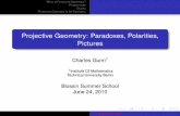 Projective Geometry: Paradoxes, Polarities, Picturespage.math.tu-berlin.de/~gunn/Documents/Slides/projGeometry2010.pdf · What is Projective Geometry? Projectivities Duality Projective