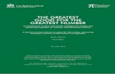 THE GREATEST GOOD FOR THE GREATEST · PDF fileTHE GREATEST GOOD FOR THE GREATEST NUMBER An examination of early intervention strategies for trustees and sponsoring employers of ‘stressed’