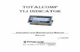 Totalcomp TLI Indicatorv1.08_0.05q)-6digit.pdf · Totalcomp . TLI Indicator . Operation and Maintenance Manual Manual V1.08-0.06E. DT: 04/29/2013
