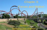 Chapter 6 Forces and Motion - Midway Middle School Sciencemidwaymsscience.weebly.com/.../chapter_6_-2_newtons_laws_of_m… · Chapter 6 Forces and Motion Section 2 ... • What is
