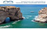 ANALYSIS OF LEBANON’S TRAVEL AND TOURISM · PDF fileANALYSIS OF LEBANON’S TRAVEL AND TOURISM SECTOR. ... European tourists surpassed tourists from Arab countries, where the former