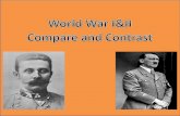 Similarities of the World Wars - Classroom Websites · PDF fileSimilarities of the World Wars ... durable, had better armament, and ... harsh rules are part of the reason for WWII