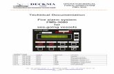 Technical Documentation Fire alarm system FMS-3000 for · PDF fileOPERATION MANUAL FIREALARMSYSTEM FMS-3000 Tel.: +49 (0)4105 / 65 60 – 0 * DECKMA GmbH * Fax: +49 (0)4105 / 65 60
