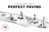 A step-by-step guide to perfect paving - Concrete ... - · PDF filePAGe 3 STEP 8: Maintenance Smooth Laypavers CompactSweep in jointing sand STEP 6: Lay, compact pavers Must complete