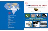 · PDF fileJindal Industries Pvt. Limited Accreditation Accreditation DNV BUSINESS ASSURANCE MANAGEMF.,vr SYSTEM & Inspection agencies Product Range -Black Pipes