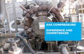 GAS COMPRESSORS EXPERIENCE AND  · PDF filegas compressors experience and competences ... full package expertise and competences within ... api 11p/iso 13631,