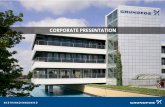 CORPORATE PRESENTATION -  · PDF fileCORPORATE PRESENTATION. CONTENTS Grundfos in brief. Organisation. ... million pump units ... 13 sales companies