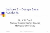 Chapter 2 - Design Basis Accidents - nuceng.ca 2 - Design Basis Accidents.pdf · 21/09/2009 Chapter 2 - Design Basis Accidents Rev. 5 3 How do you get them all? Whose job is it to