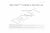 MCNP6TM USER’S MANUAL - Sezione di Genovacaiffi/mcnpx_manual/MCNP6_Users_Manual_2… · LA-CP-11-01708 MCNP6TM USER’S MANUAL December 2011 Denise B. Pelowitz, editor EXPORT CONTROLLED