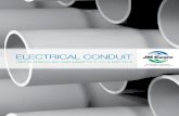 ElEcTrIcAl coNduIT - JM · PDF fileElEcTrIcAl coNduIT PVC Rigid Non-Metallic Conduit for Electrical Systems Schedule 40 and Schedule 80 Power and Communication Duct 0.5"- 6" Schedule
