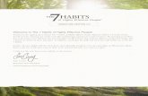 Welcome to The 7 Habits of Highly Effective People · PDF fileSean Covey Executive Vice President ... The 7 Habits of Highly Effective People: Signature Edition 4.0 is one of the most