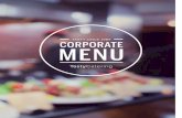 tasty since 1989 Corporate Menu - Catering Chicago IL ... · PDF file | 847.593.2000 we are Caterers... This menu was crafted specifically with you in mind, combining fresh flavors,