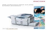 High performance black and white & colour  · PDF fileMP C2800/MP C3300 High performance black and white & colour processors ricoh_MPC3300.indd 3 28-08-2008 14:51:54
