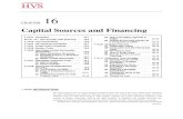 Capital Sources and Financing - HVS Investments Handbook... · Capital Sources and Financing ... sources of capital commonly used in the hotel industry. ... loan funds to borrowers