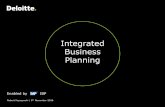 Integrated Business Planning IBP Moscow … · Deloitte –SAP Integrated Business Planning, ... (Gaps vs budget, unconstrained demand, supply response, demonstrated capacity) Product