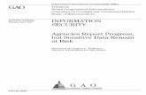 GAO-07-935T Information Security: Agencies Report Progress ... · PDF fileINFORMATION SECURITY Agencies Report Progress, but Sensitive Data Remain at Risk Statement of Gregory C. Wilshusen